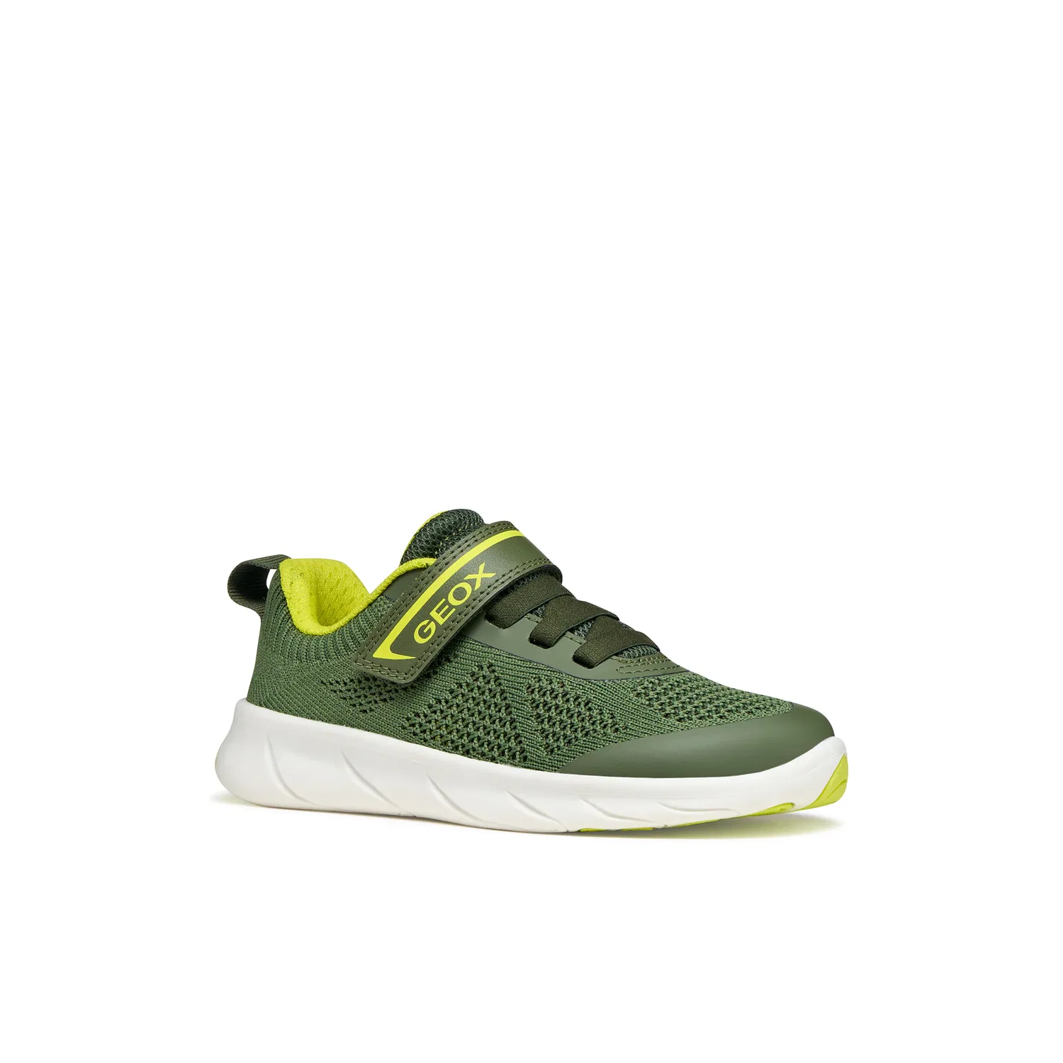 Детские кроссовки с мембраной Geox J FOOT-RUN BOY, Blue-Green