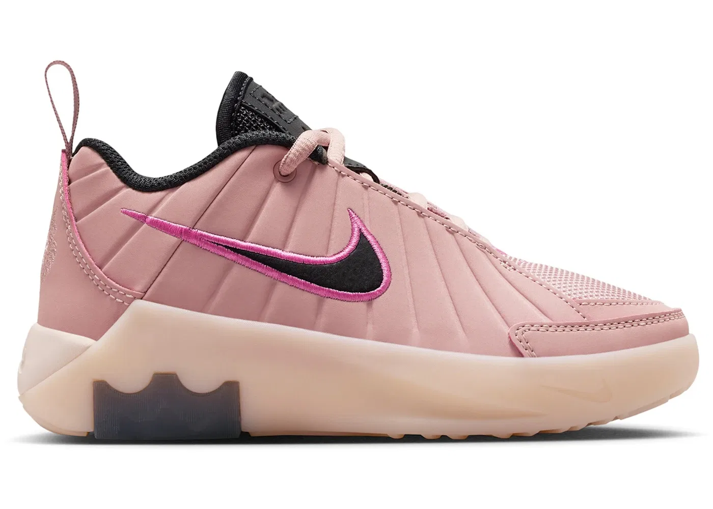 Детские кроссовки для мальчиков баскетбольные Nike LeBron Witness 9, Particle Pink Pearl White Pinksicle Black