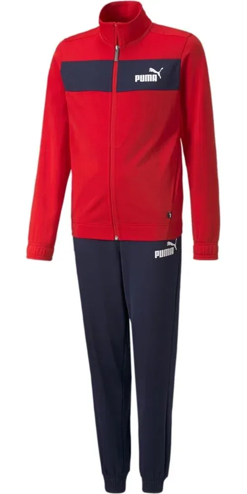 Спортивный костюм красный Poly Suit cl B Puma