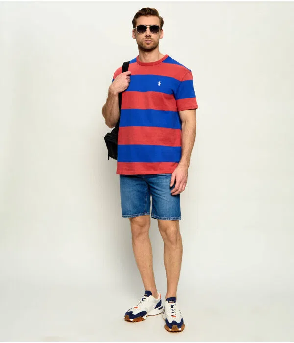 Мужская футболка с круглым вырезом Polo Ralph Lauren, мультиколор — фото 2
