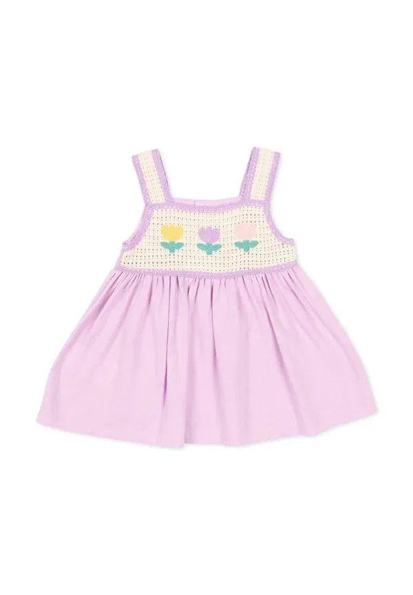 Платье с цветочным принтом Casual - day dress Mayoral, lilac, сиреневый
