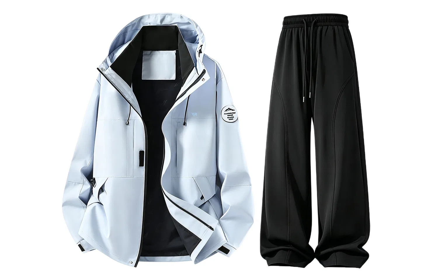 Детский комплект куртка и брюки из ветровки с капюшоном Windbreaker Jacket & Pants WARRIOR — фото 3