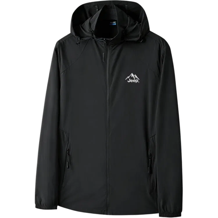Детская ветровка с капюшоном Jeep Ice Peak Sun Protection Collection, Light Green — фото 3