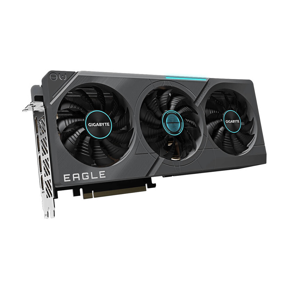 

Видеокарта Gigabyte GeForce RTX 4070 Ti EAGLE OC, 12Гб, черный, GV-N407TEAGLE OC-12G