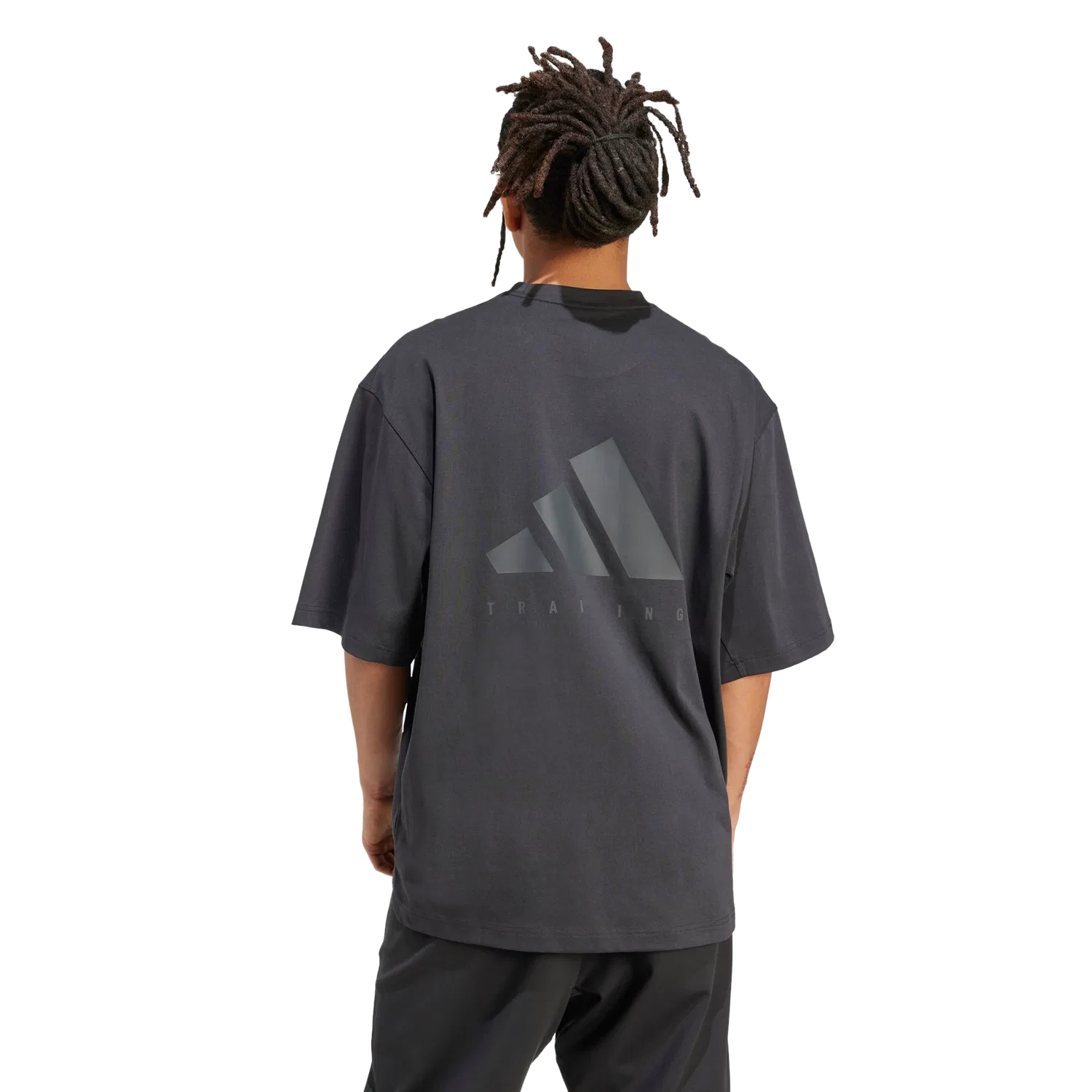 Мужская свободная футболка PrimeLift Adidas, черный — фото 3
