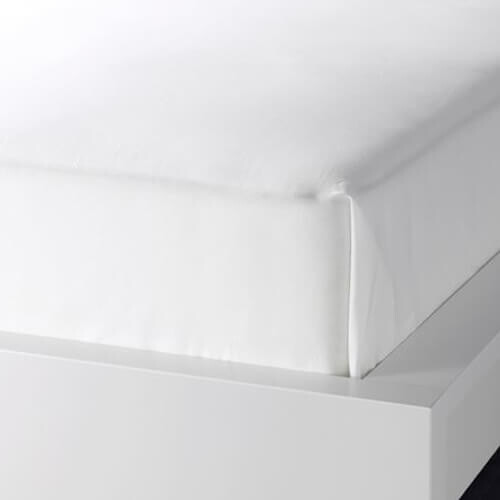 Простыня Ikea Ullvide, 240х260 см, белый — фото 4