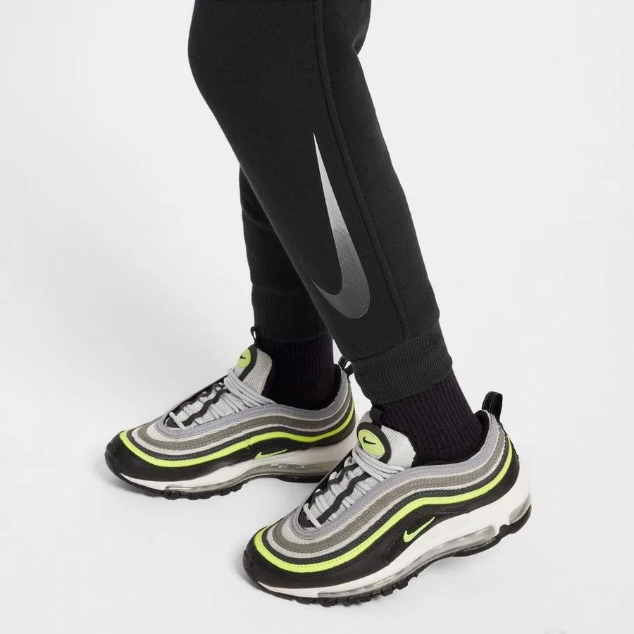 Детские спортивные штаны с принтом Cr7 Club Fleece Jogger Nike, Черный — фото 4