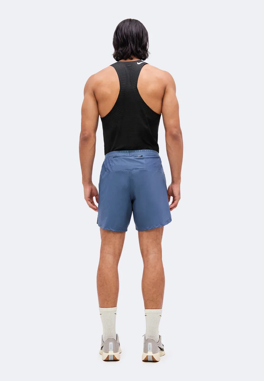 Stride - шорты 2-в-1 Nike Performance, Diffused Blue — фото 3