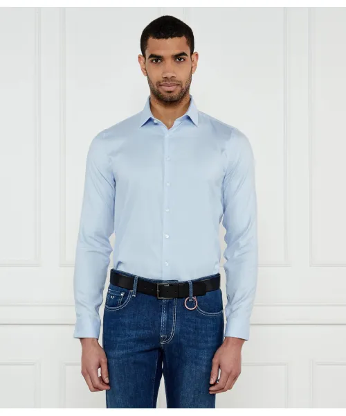

Рубашка Slim fit Calvin Klein, синий