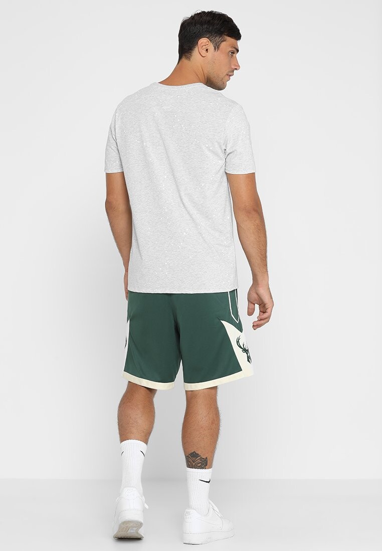 Спортивные шорты Milwaukee Bucks Nba Swingman Short Nike, цвет fir/flat opal/opal/white — фото 3