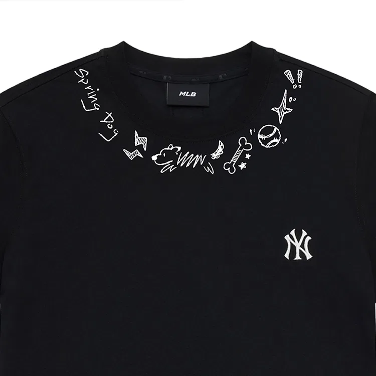 Детская футболка с принтом New York Yankees/Black MLB — фото 4
