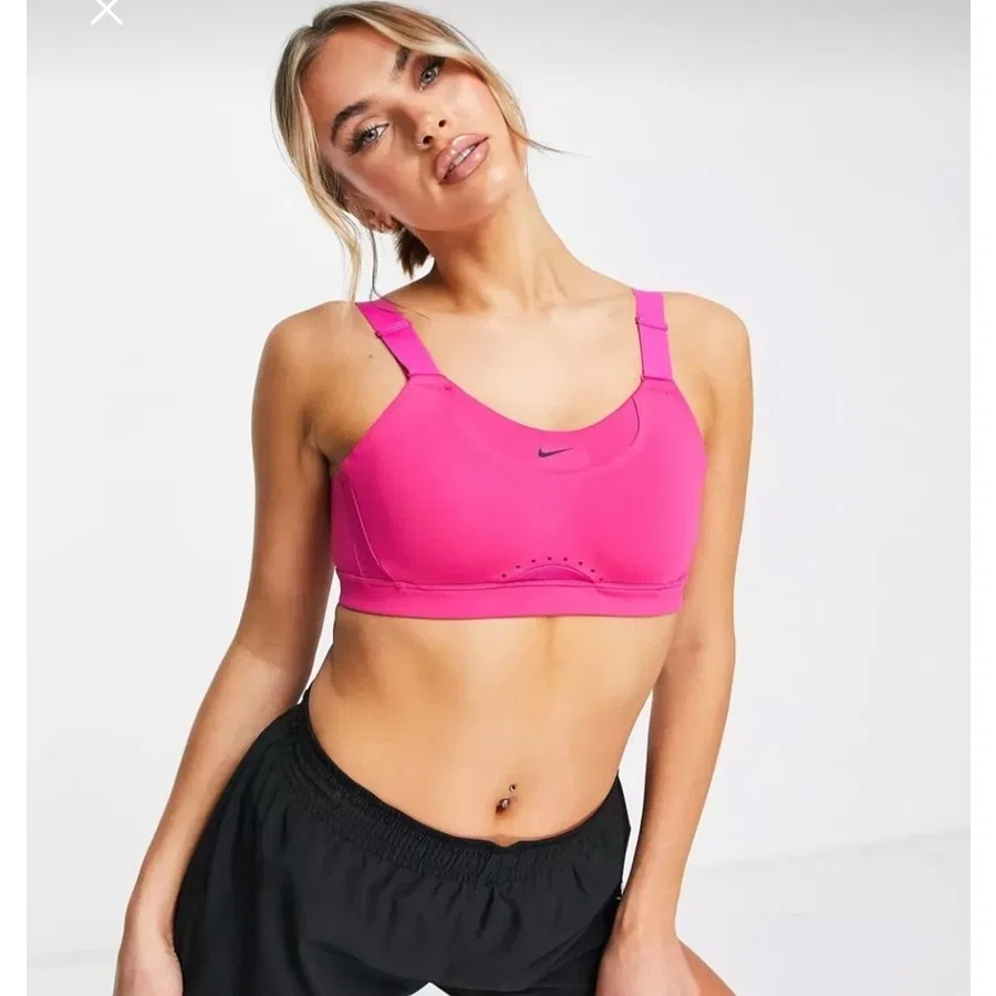 Спортивный бюстгальтер с высокой поддержкой Dri-Fit Alpha High-Support Padded Adjustable Training Nike, Розовый
