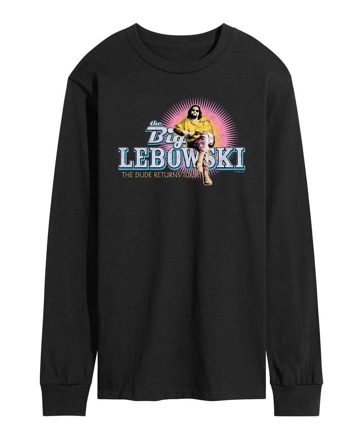 

Мужская футболка с длинным рукавом the big lebowski AIRWAVES, черный