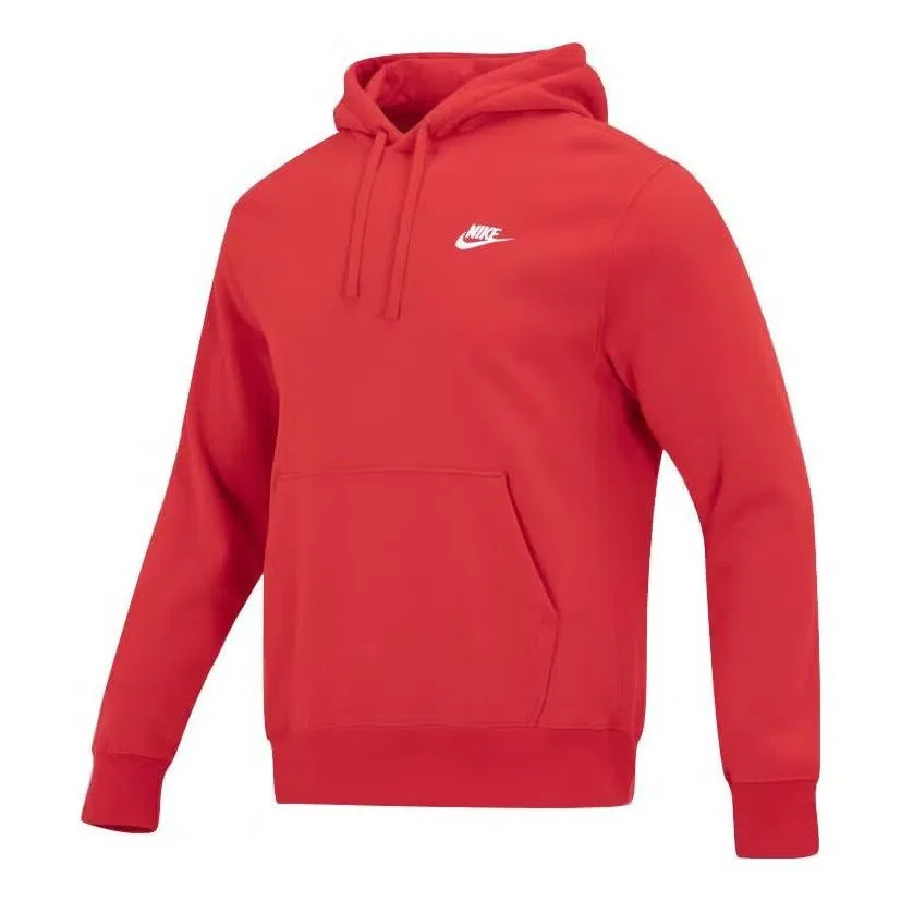 Худи с принтом Nike, красный