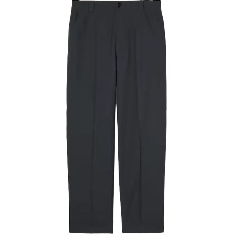 Мужские брюки прямого кроя из твила GUCCI, Dark Gray