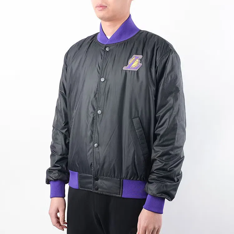 Куртка баскетбольная с логотипом Los Angeles Lakers Nike, фиолетовый — фото 3
