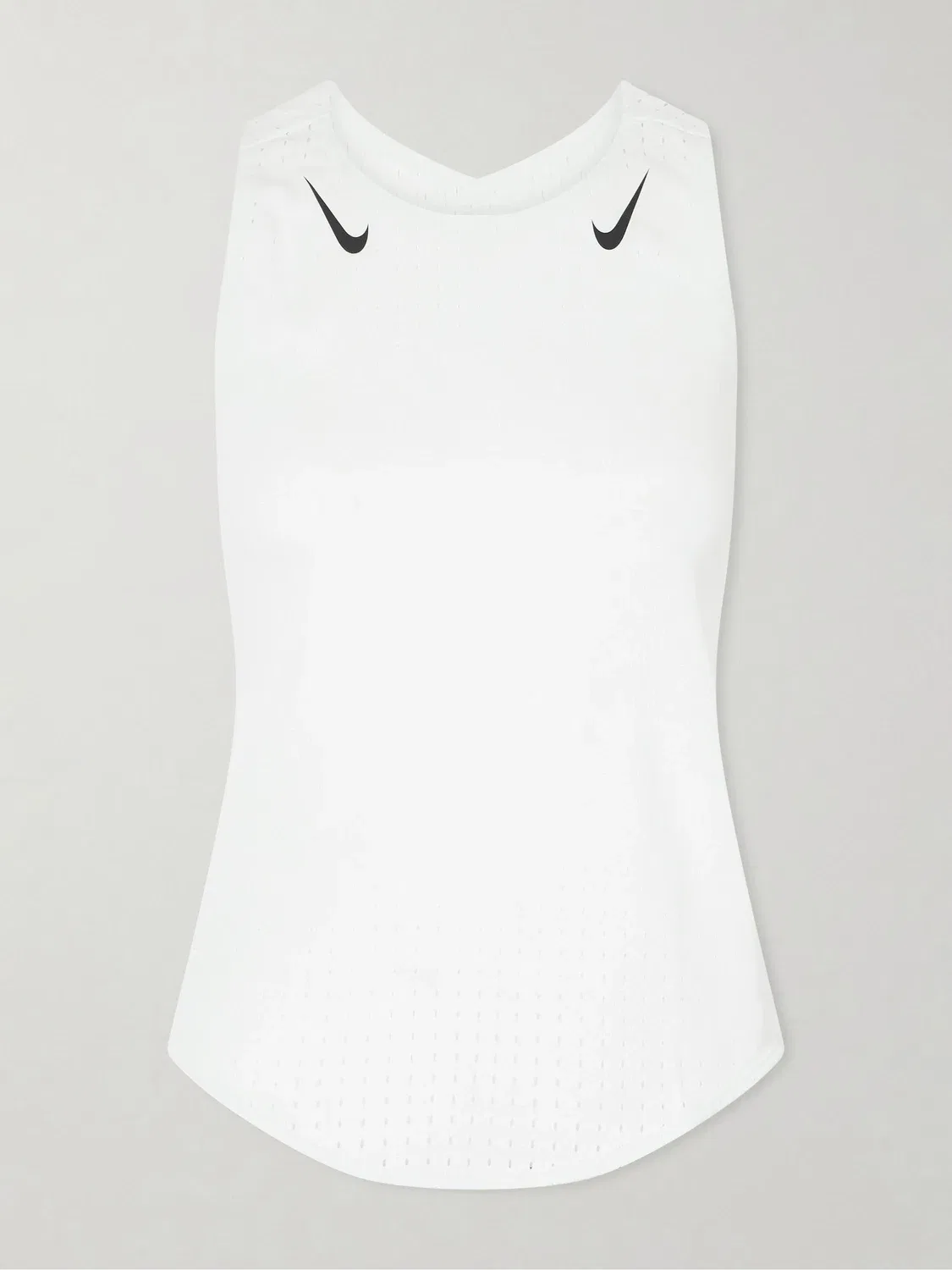 Перфорированная майка AeroSwift Dri-FIT ADV Nike, белый