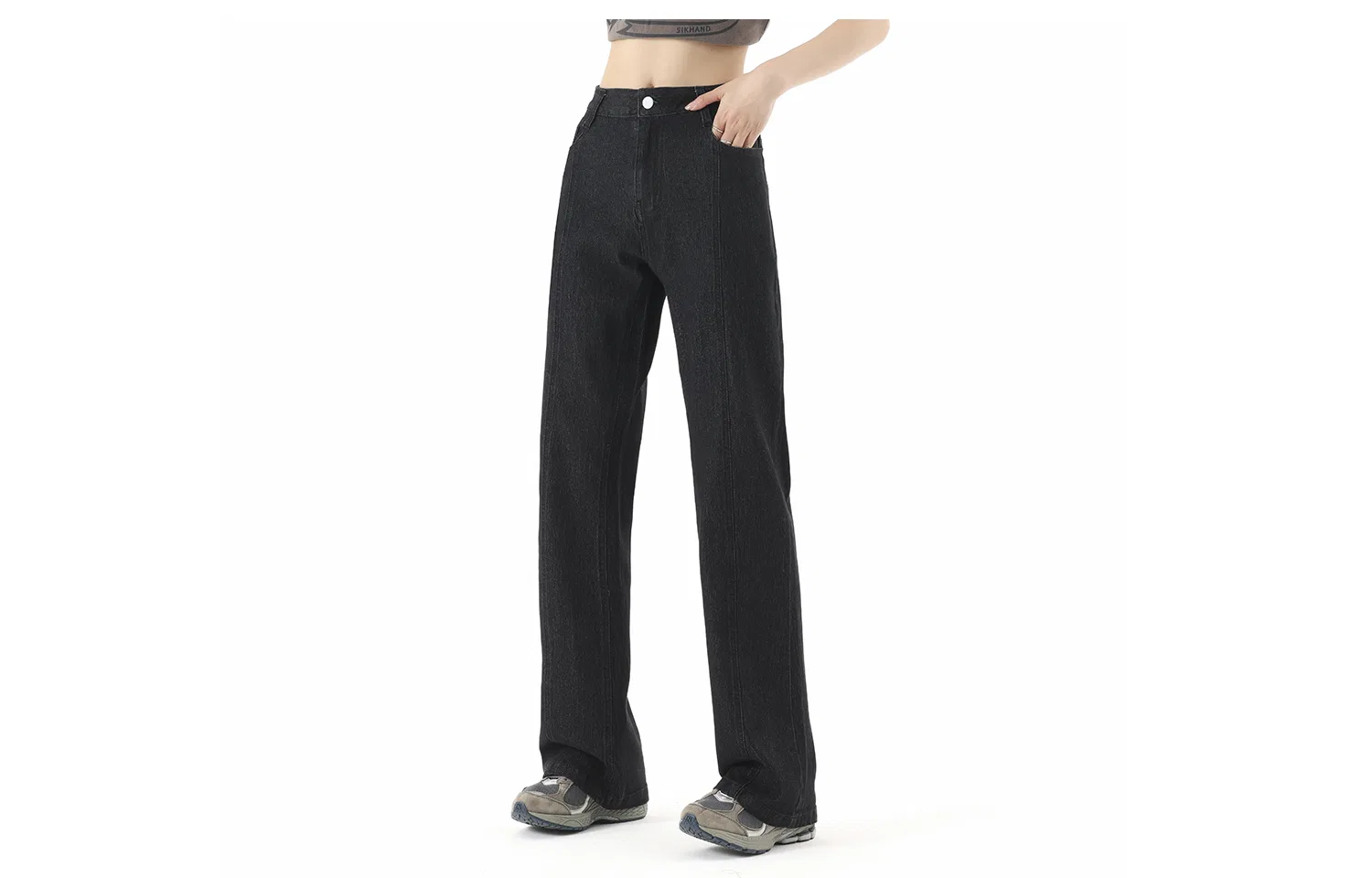 Детские джинсы с расклешенным кроем Jeans Unisex Moderate Flared Pants MIIOW — фото 3
