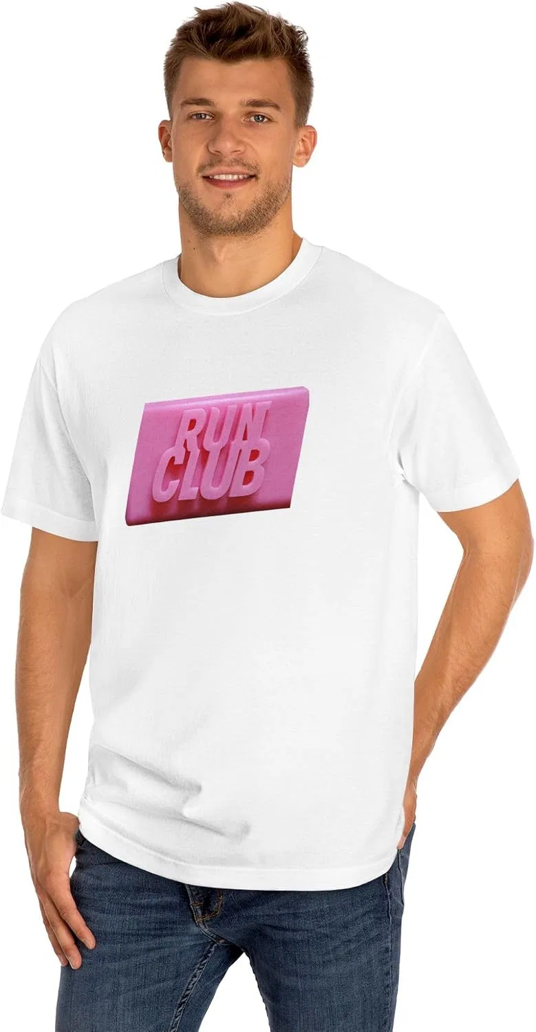 Футболка с эмблемой RUN CLUB American Apparel, White — фото 2