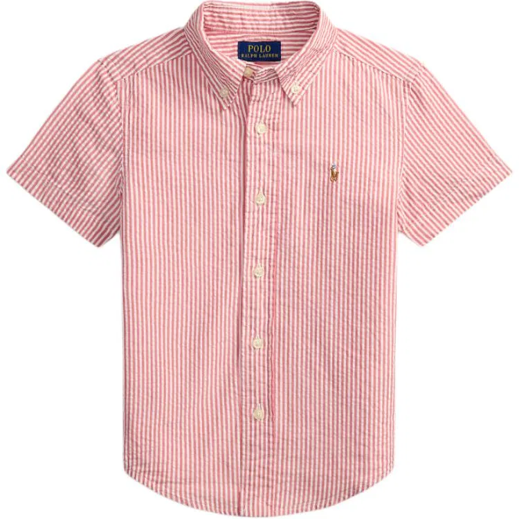 Детская рубашка Casual Classic с коротким рукавом Polo Ralph Lauren, Red