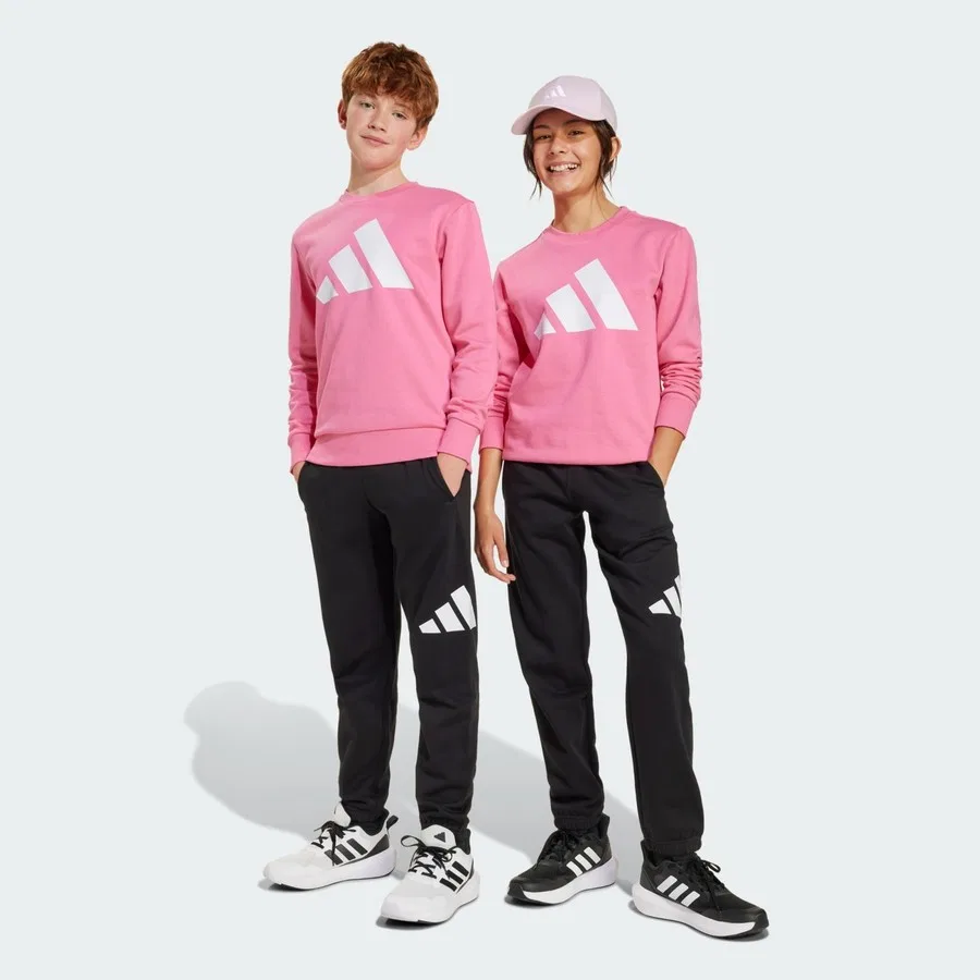 Детский спортивный костюм с молнией adidas Sportswear JD2096 Essentials Joggers Set Kids, Розовый