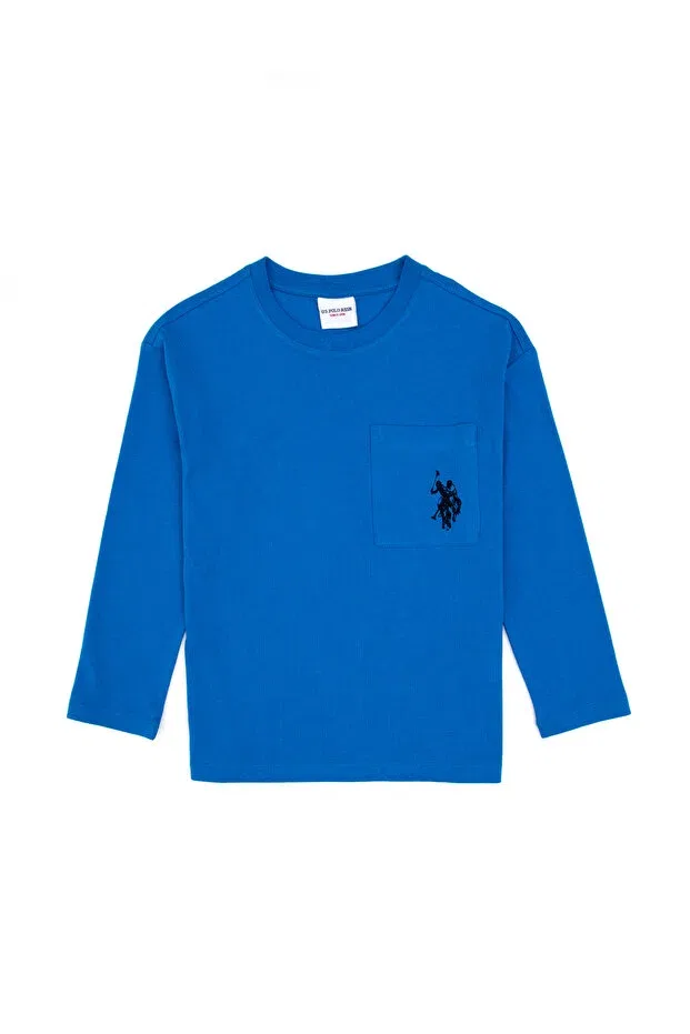 Детские свитшот для мальчиков с круглым вырезом U.S. Polo Assn., Dark Blue