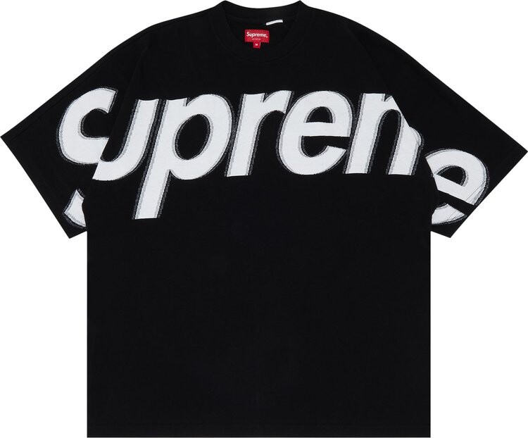 

Футболка Supreme Intarsia Short-Sleeve Top 'Black', черный