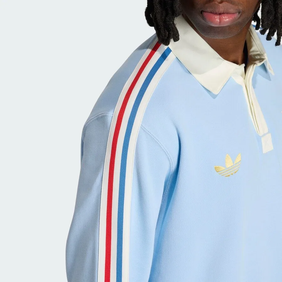 Спортивная футболка ADIDAS PERFORMANCE Performance Shirt светло-голубого цвета — фото 4