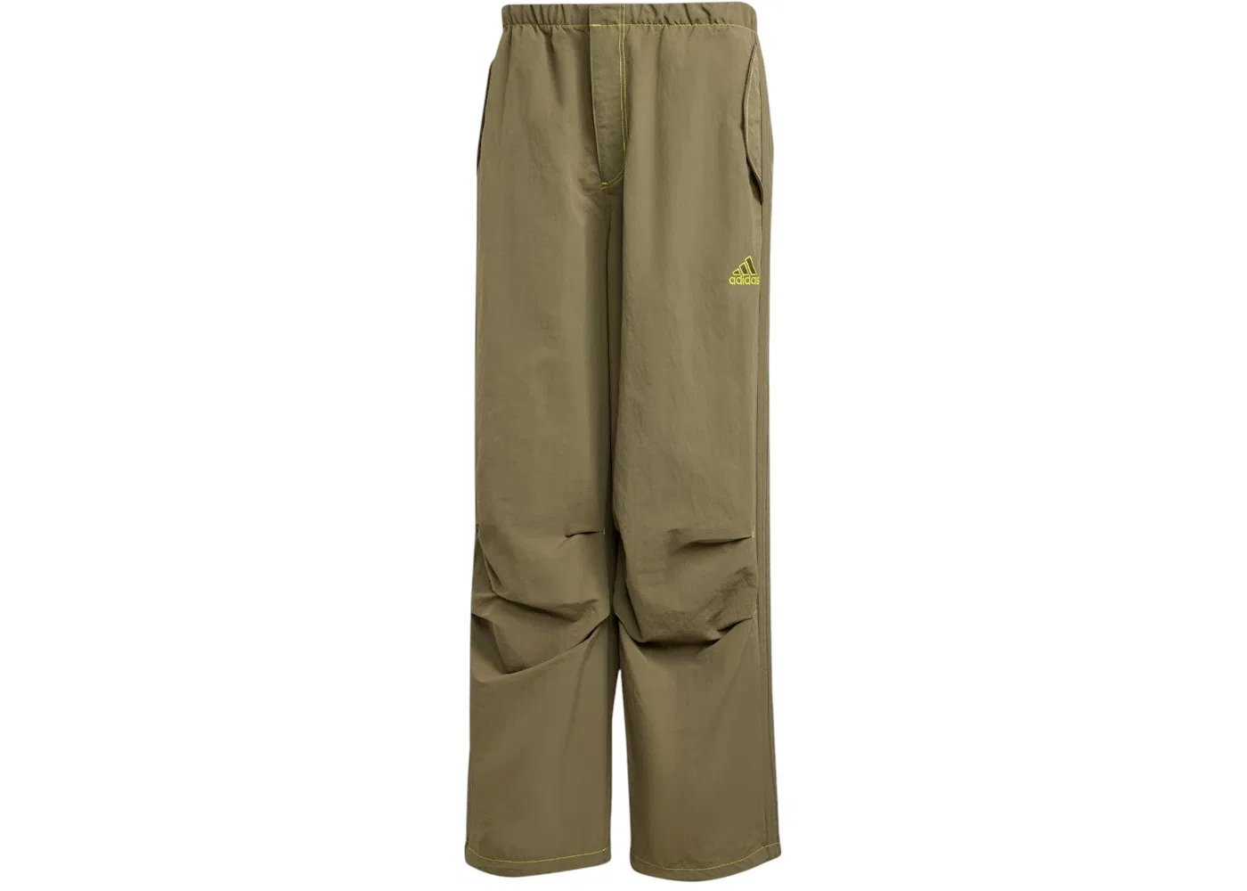Мужские спортивные штаны с принтом Parachute Tracksuit Bottoms Adidas, Olive Strata