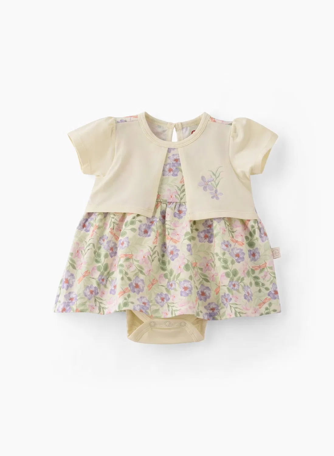 Комплект платьев хлопковый Newborn Elegant Kids, мультиколор