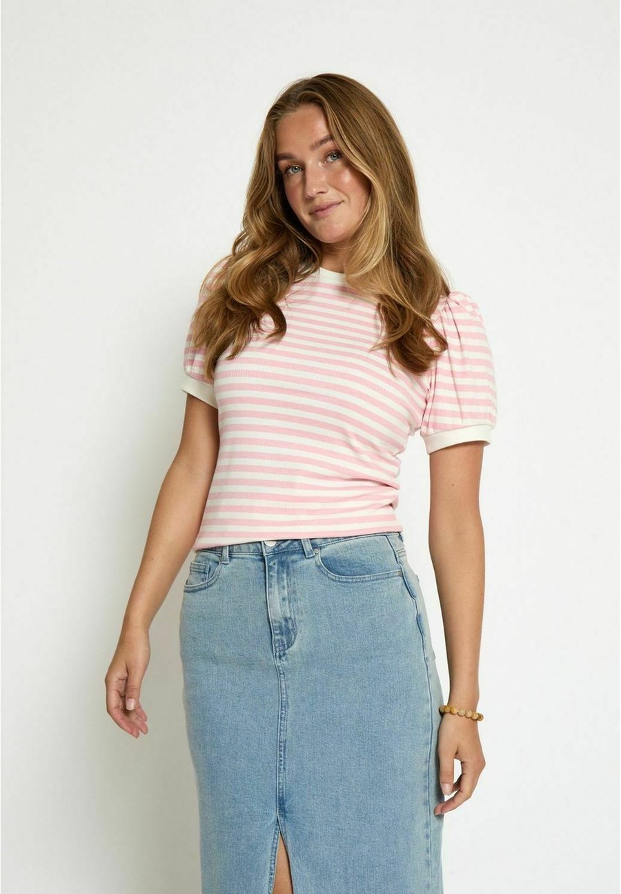 

Футболка Minus JOHANNA STRIPED , S Orchid Pink Stripe/Pink, Розовый, Футболка Minus JOHANNA STRIPED , S Orchid Pink Stripe/Pink