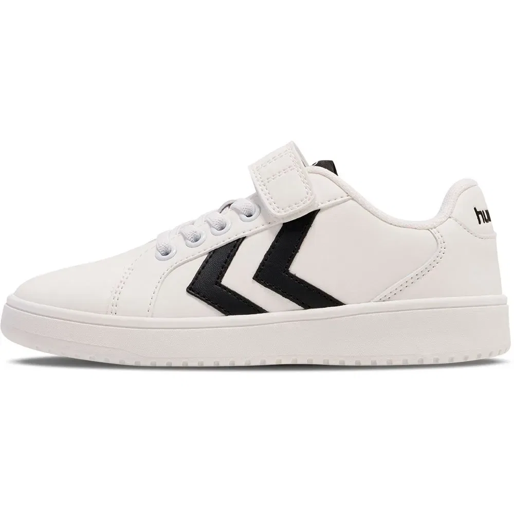 Детские кроссовки с дерби-шнуровкой Hummel Derby Court, White