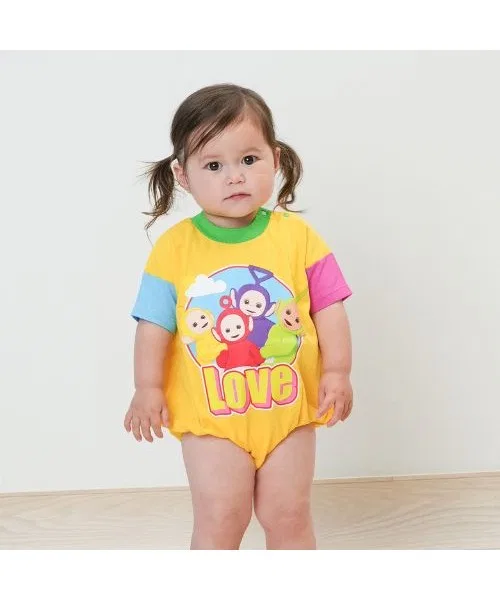 Детский боди-комбинезон с принтом Teletubbies, модель Teletubbies Toys"R"Us/Babies"R"Us, Желтый