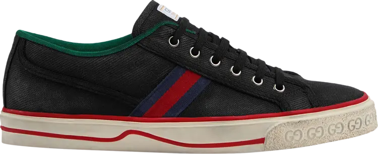 

Кроссовки Gucci Tennis 1977 Black Cotton, черный