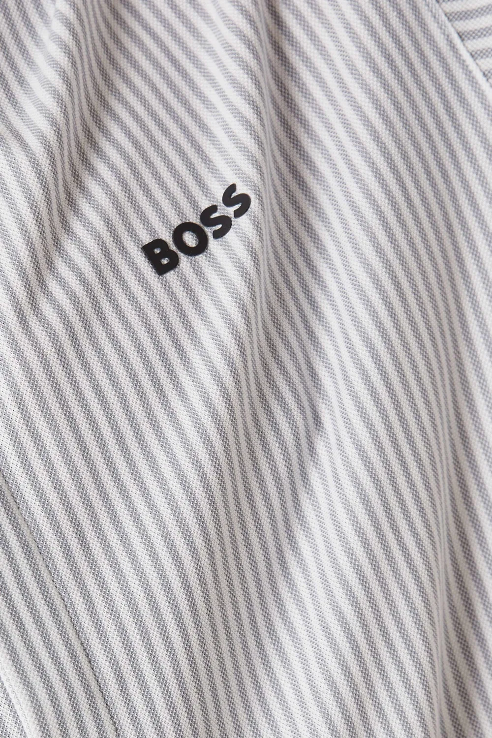 Рубашка хлопковая с логотипом BOSS — фото 4