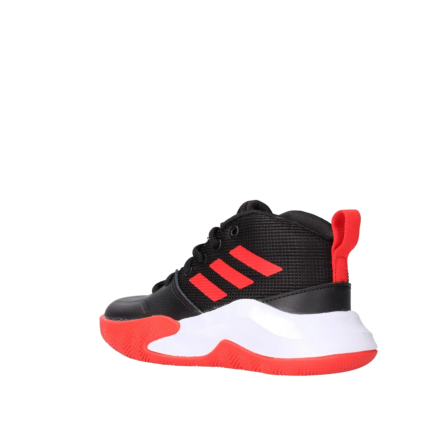Детские баскетбольные кроссовки для мальчиков с широкой колодкой Ownthegame K Wide Adidas, Multicolor — фото 2