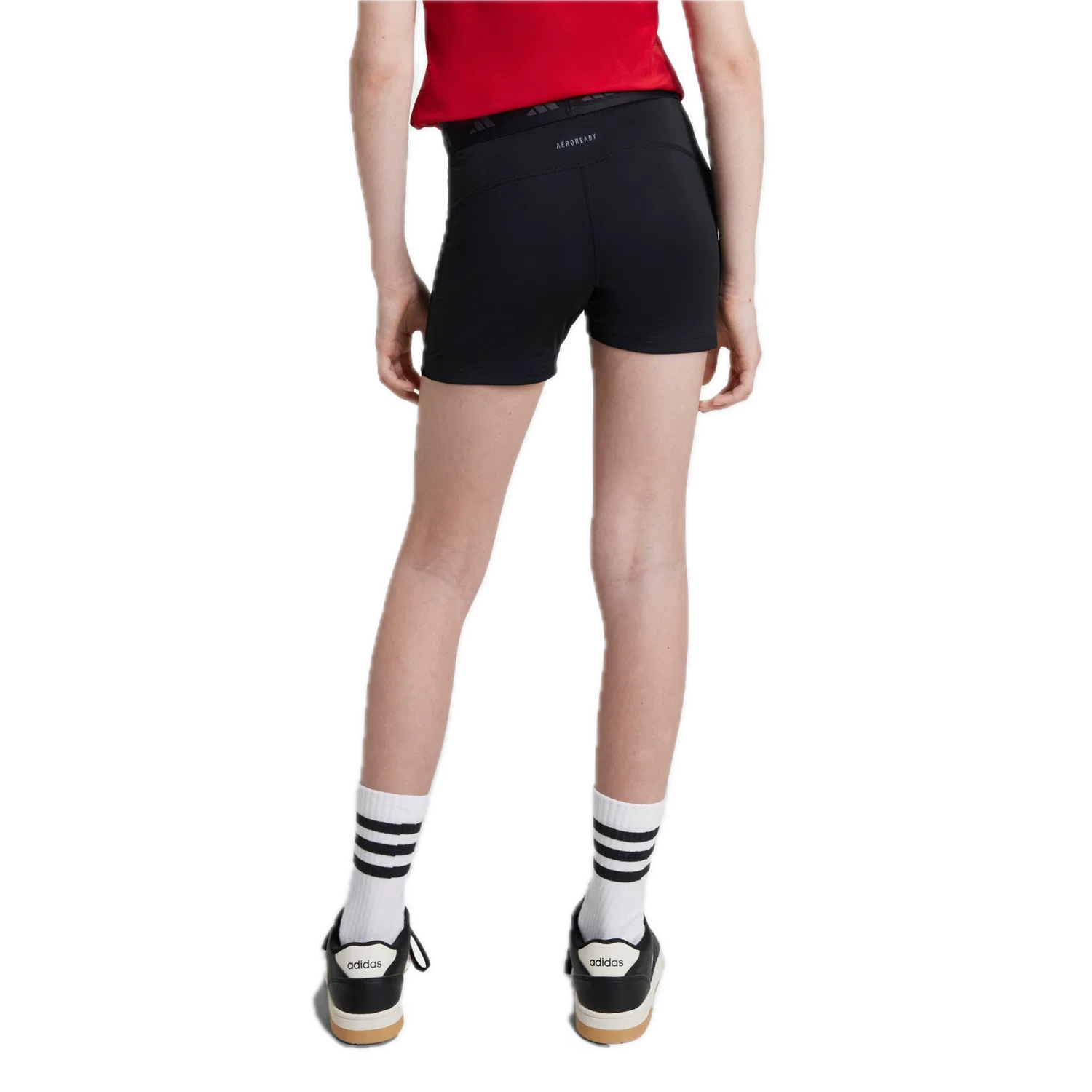 Детские спортивные леггинсы с технологией TECHFIT Adidas, черный — фото 3