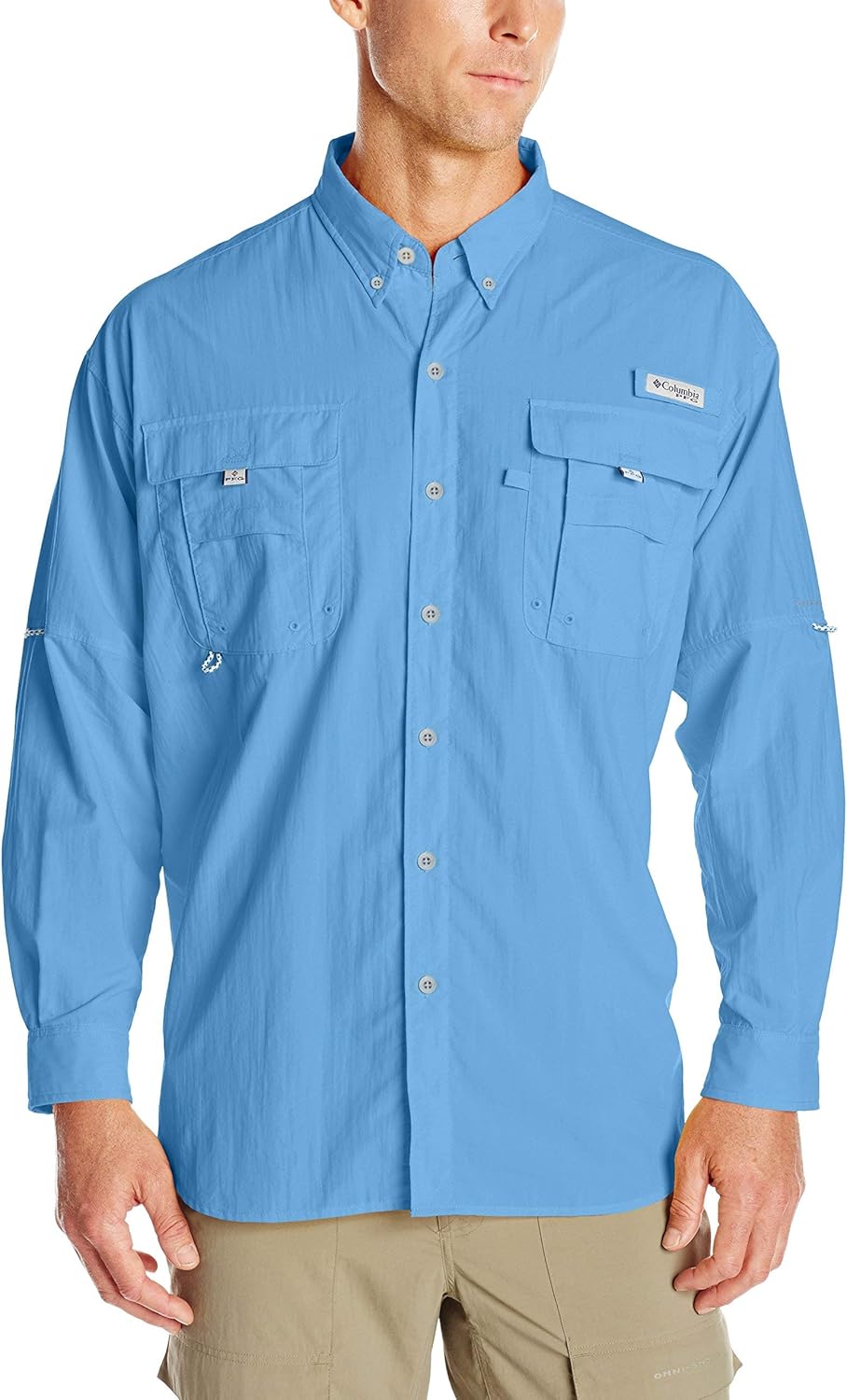 

Columbia Мужская рубашка PFG Bahama II с длинным рукавом, Yacht