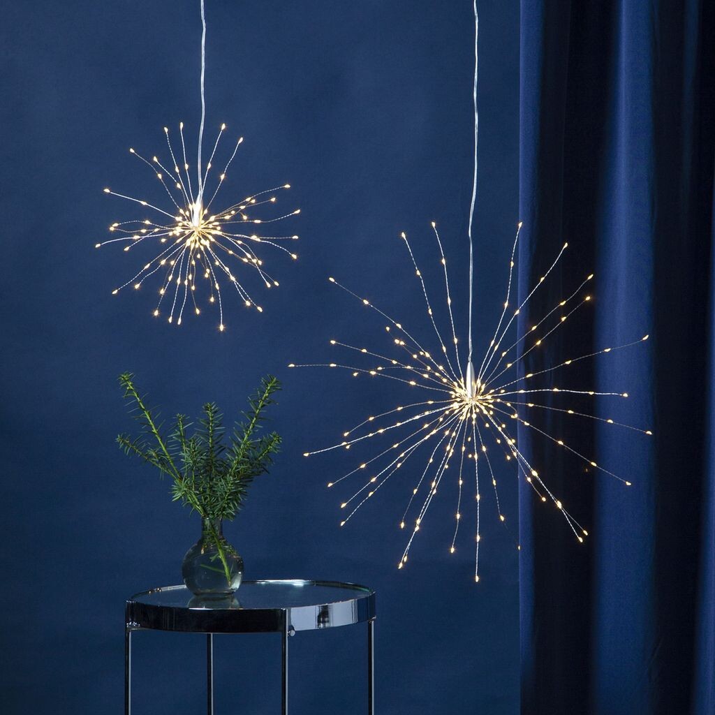 

Светодиодный подвесной светильник Star Trading Firework серебристый 0,6Вт 260мм, серебро