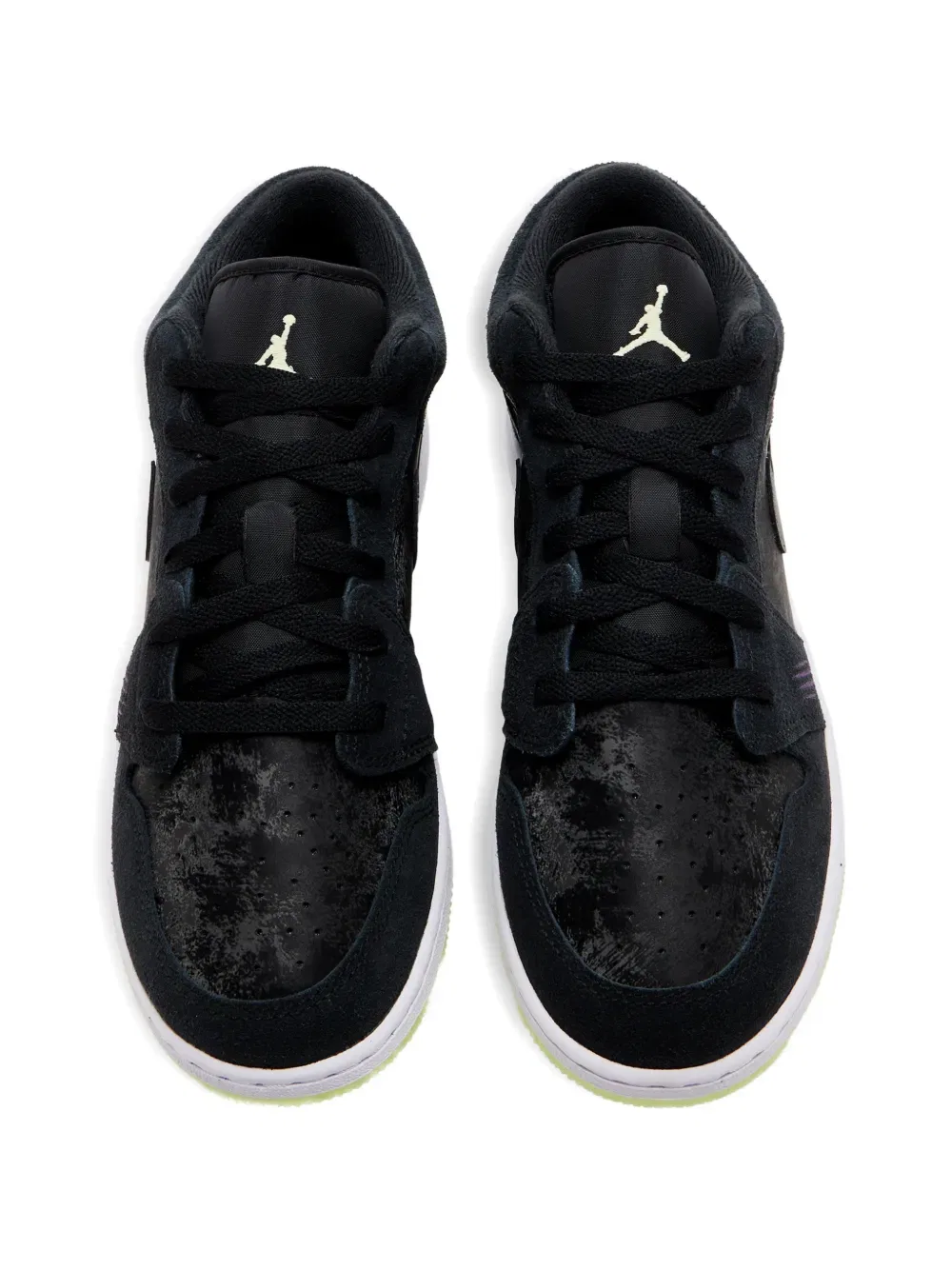 Кроссовки Air Jordan 1 Nike Kids, черный — фото 4