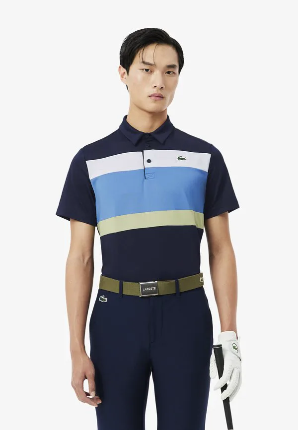 Рубашка поло Lacoste, Bleu Marine Bleu Blanc Bve