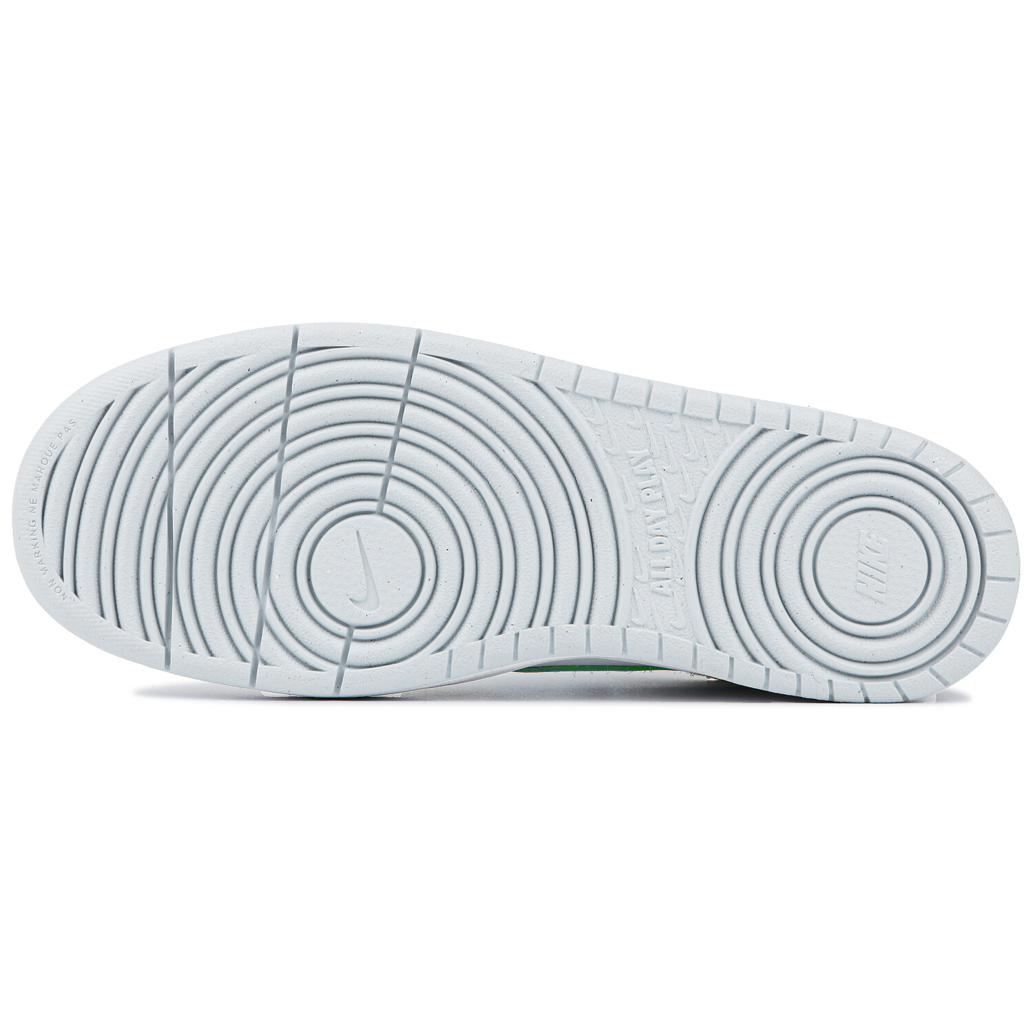 

Кроссовки Nike Court Borough Skateboarding Shoes Women's Low-top White/yellow, цвет Wonder White