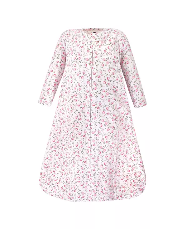 

Спальный мешок из хлопкового трикотажа с длинными рукавами для маленьких девочек Hudson Baby, pink