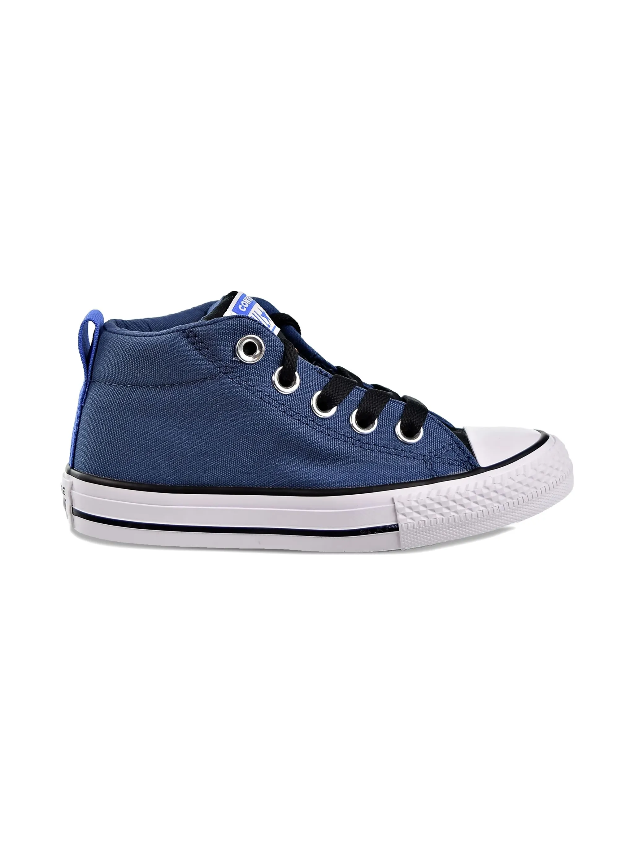 Кеды Chuck Taylor All Star Street Mid GS Mason Blue/Black/White Converse Kids, синий — фото 2
