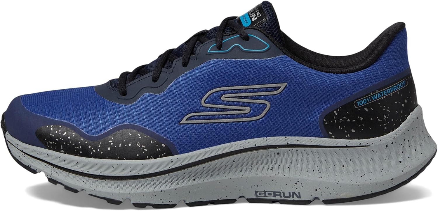 Мужские кроссовки Skechers Go Run Consistent 2.0-100 водонепроницаемые Piedmont, темно-синий — фото 4