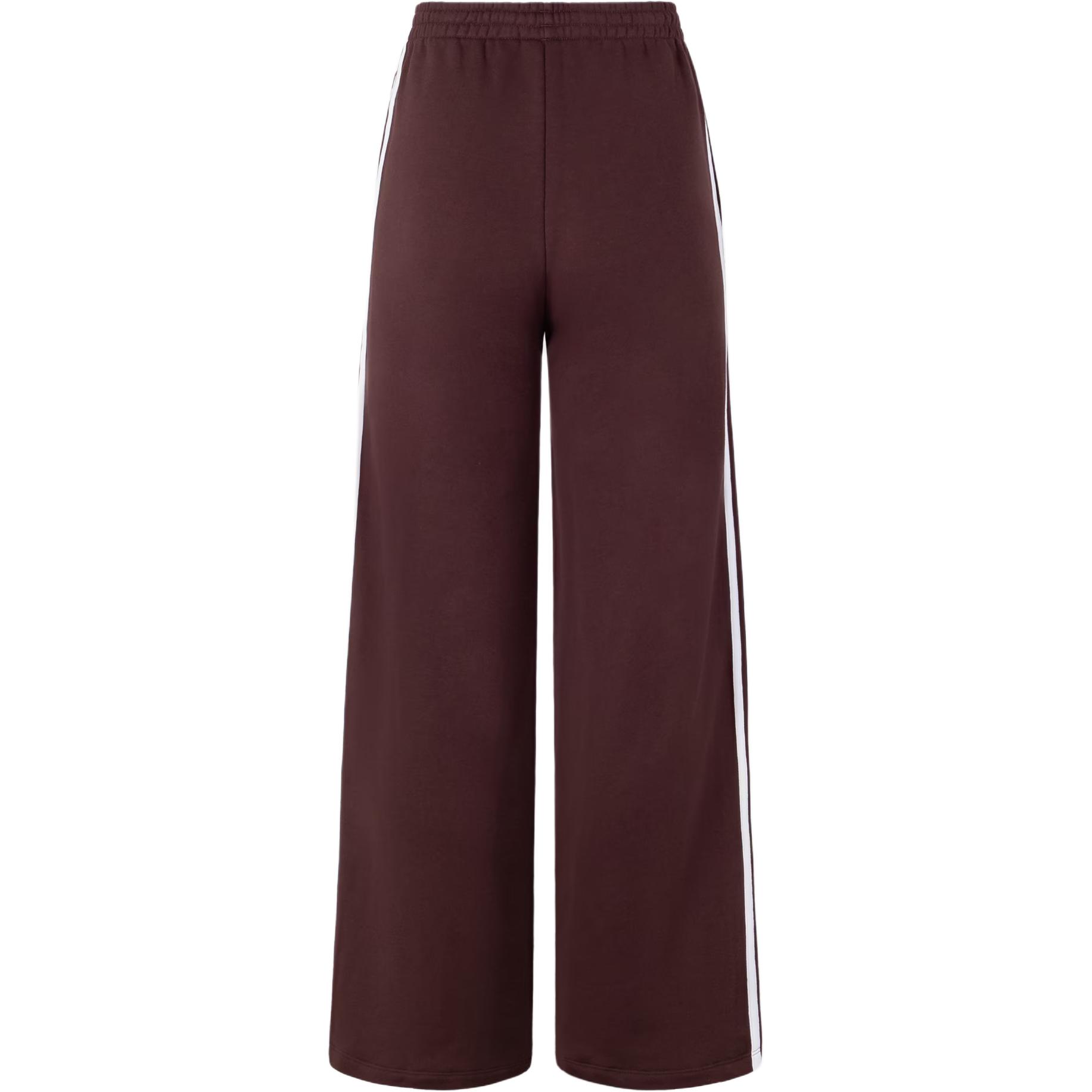 ADICOLOR FW24 WIDE LEG JOGGERS Повседневные спортивные брюки женские Тёмный серо-коричневый Adidas Originals — фото 3
