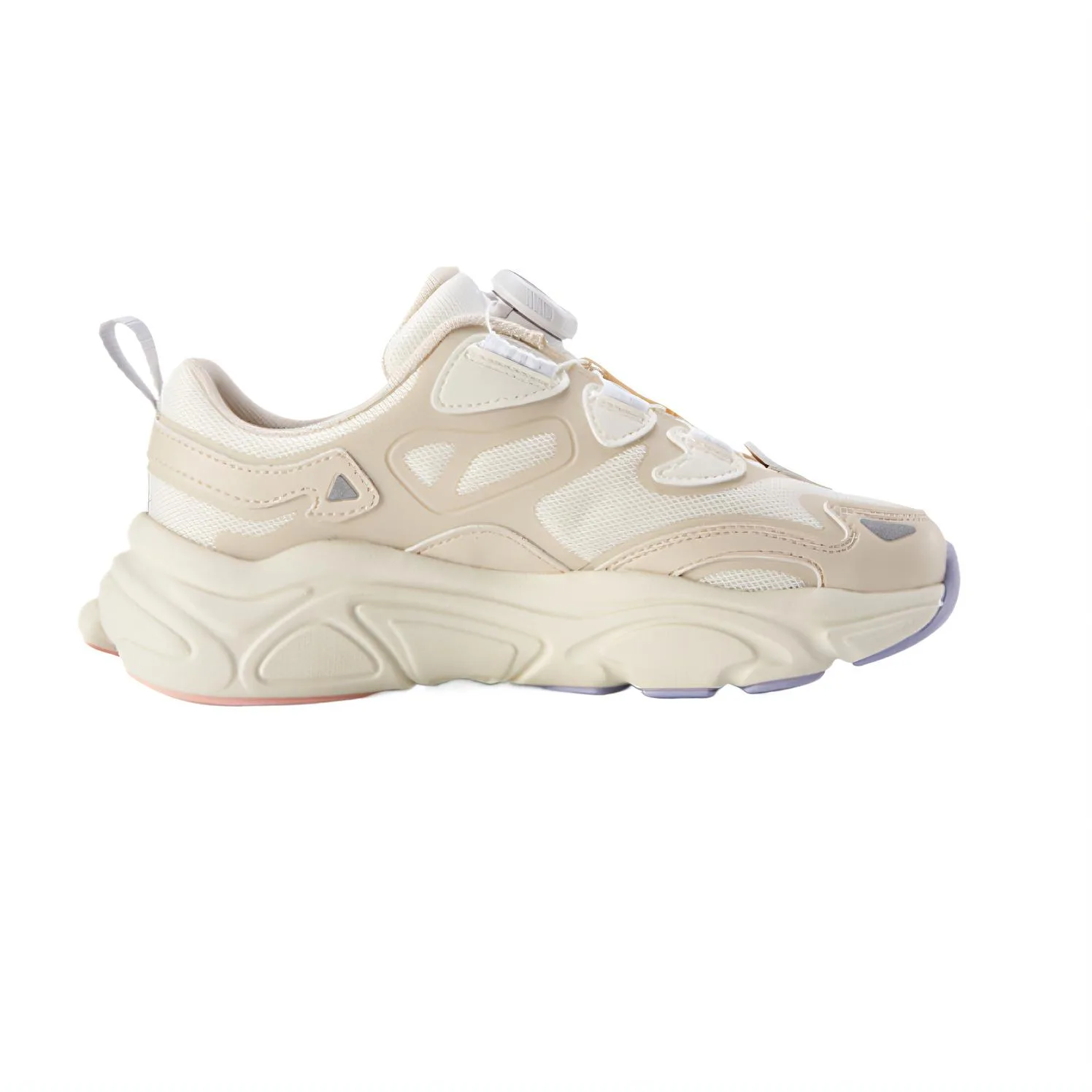 FILA KIDS Детские кроссовки для бега с низким верхом BOA Slip Resistant Cushioning, цвет Cotton Candy/Foam White — фото 2