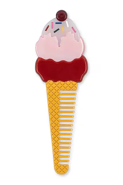 Расческа детская Ice Cream Comb Konges Sløjd, розовый