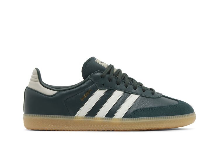 

Кроссовки adidas Samba OG J Mineral Green, зеленый
