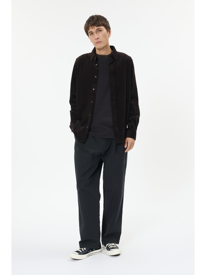 

Matinique Рубашки прямого кроя MAbrize цвета ганаша